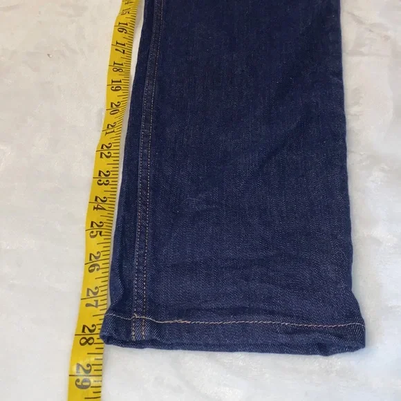 Patagonia Women’s Blue Jeans, 98% Organic Cotton size 32 Slim - Picture 10 of 13
